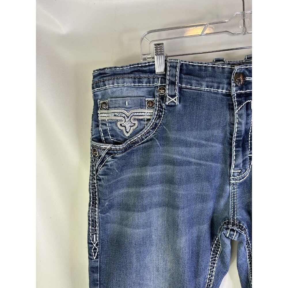 Rock Revival Hobert Bootcut Thick Stitched Embell… - image 4